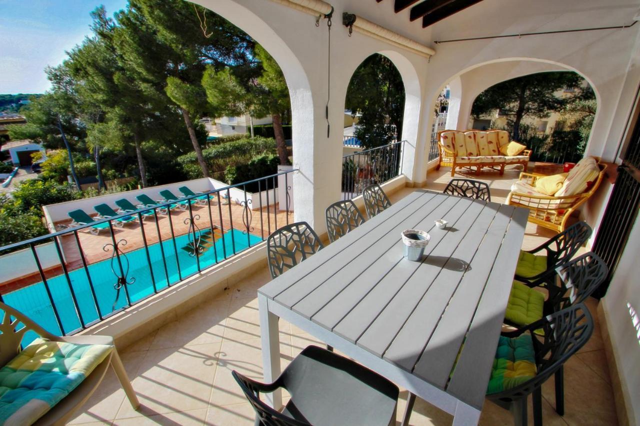 Dos Chicas - Sea View Villa With Private Pool In Moraira Teulada Εξωτερικό φωτογραφία