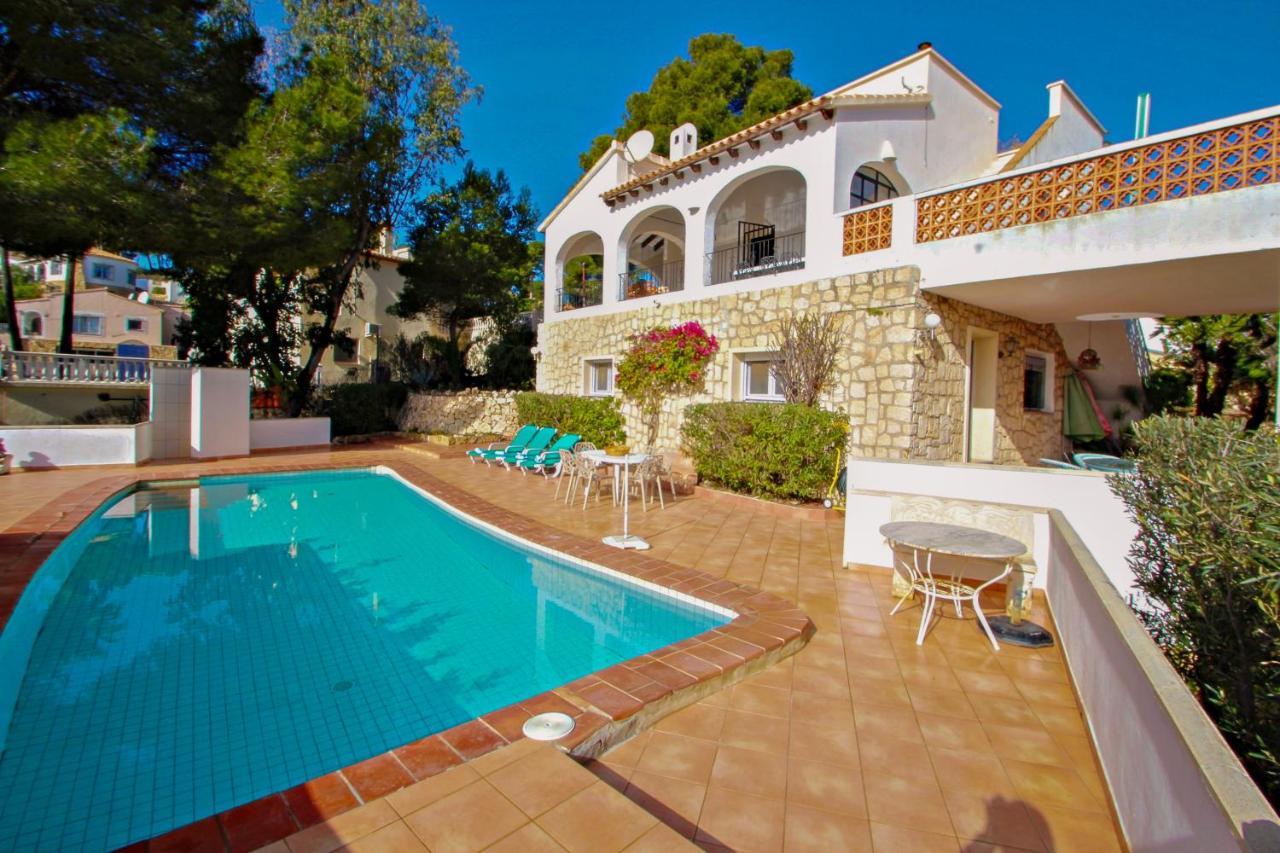 Dos Chicas - Sea View Villa With Private Pool In Moraira Teulada Εξωτερικό φωτογραφία